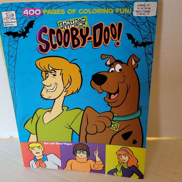 Cartoon Network | Toys | New Scooby Doo 202 Vintage 400 Pages Solve ...